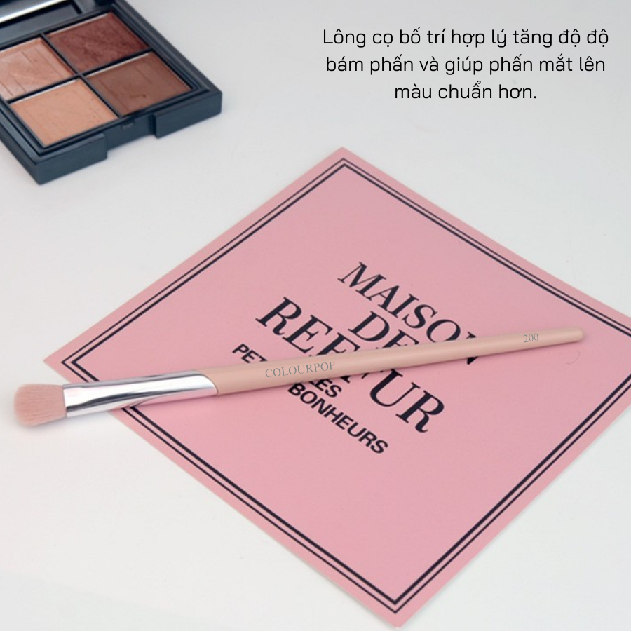Cọ Bầu Mắt Tán Phấn COLOURPOP Eye Shadow Brush C200
